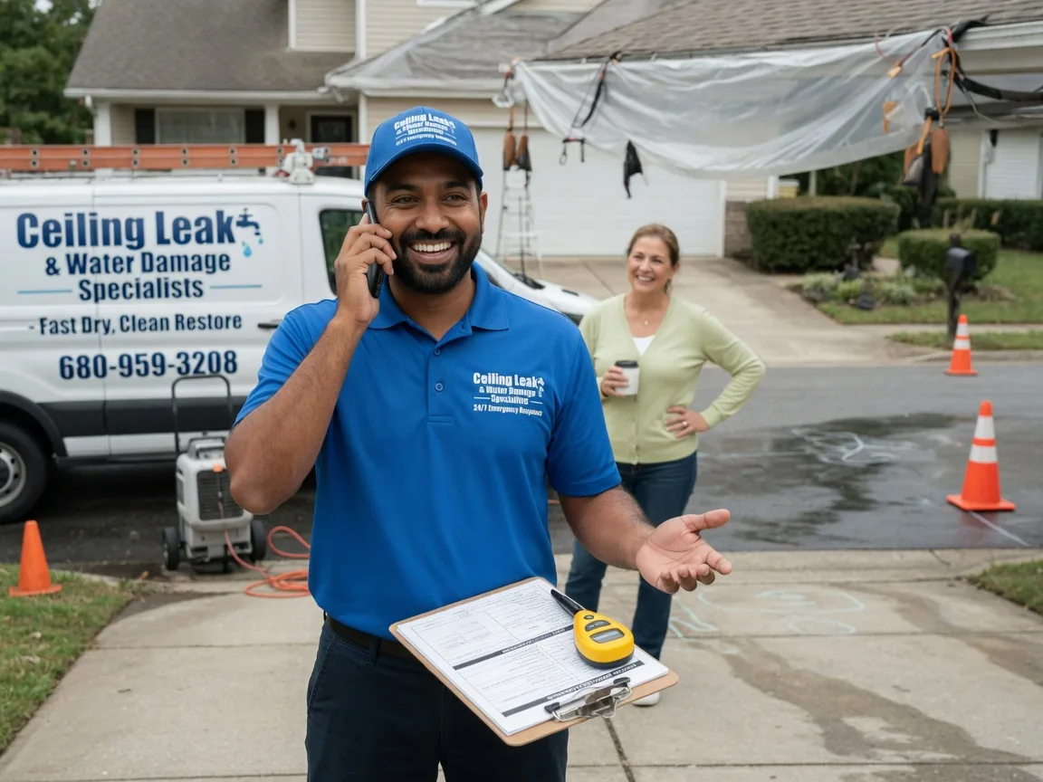 Ceiling Leak Cleanup South Pomfret, VT FAQs
